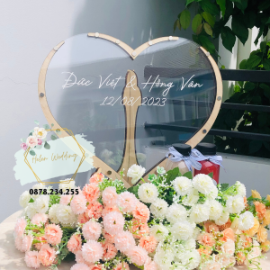 Set Rót Cát Ngày Cưới Khung Trái Tim Khắc Tên Theo Yêu Cầu -  Phụ Kiện Decor Trang Trí Tiệc Cưới, Đám Hỏi, Quà Tặng Kỷ Niệm